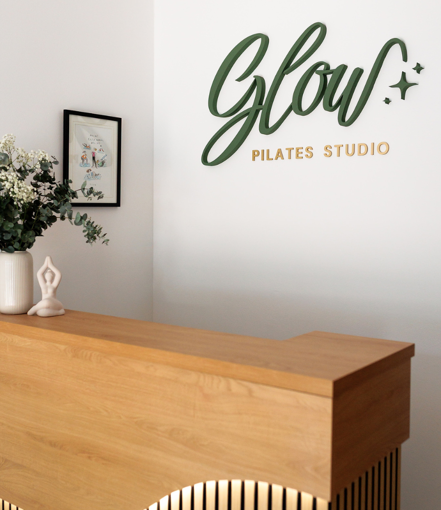 Glow pilates studio recepcija